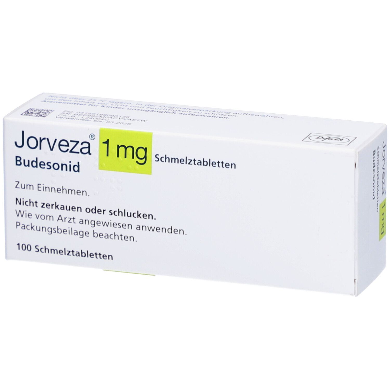 JORVEZA 1 mg Schmelztabletten