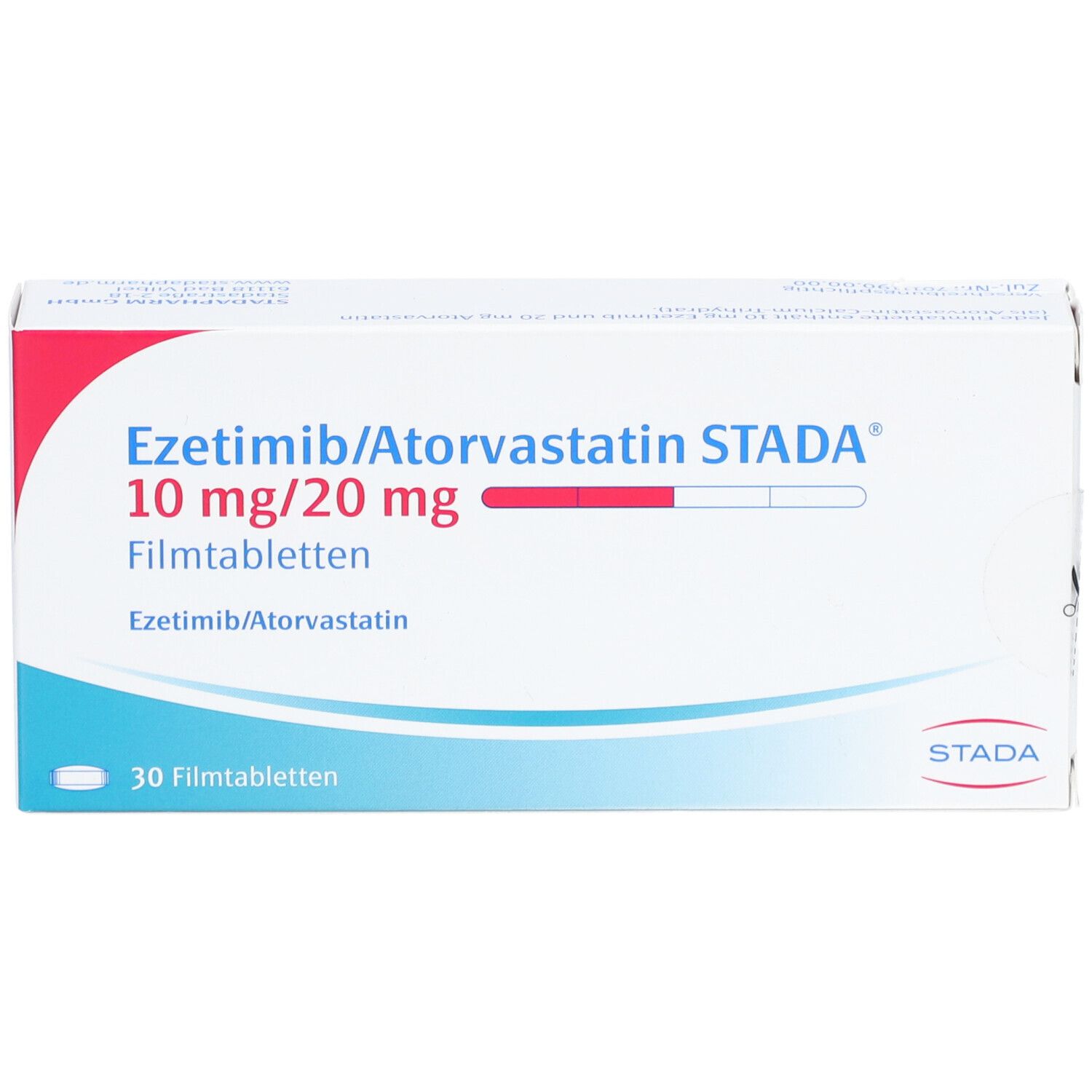 EZETIMIB/Atorvastatin STADA 10 mg/20 mg Filmtabl.