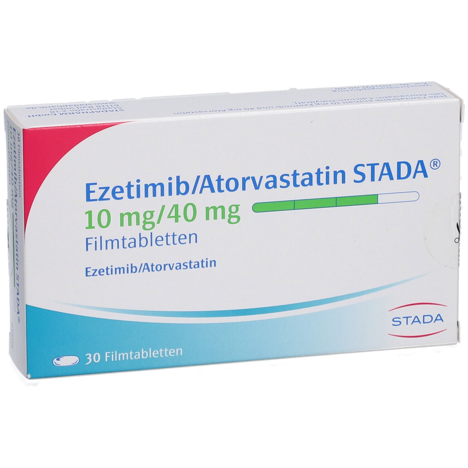 EZETIMIB/Atorvastatin STADA 10 mg/40 mg Filmtabl.
