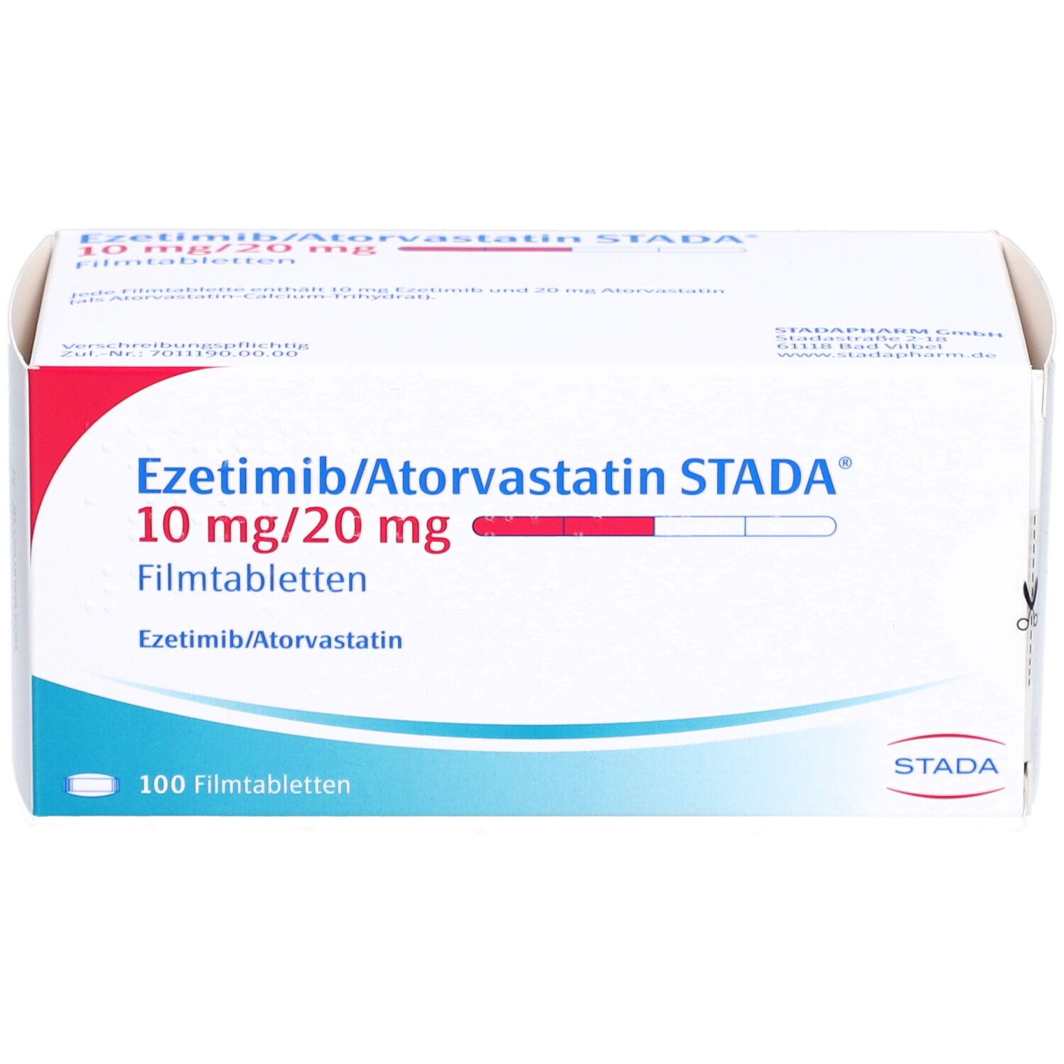 EZETIMIB/Atorvastatin STADA 10 mg/20 mg Filmtabl.