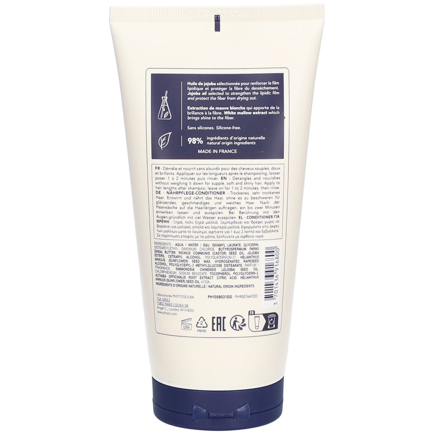 Phyto Nutrition Conditioner 175 ml Shampoo