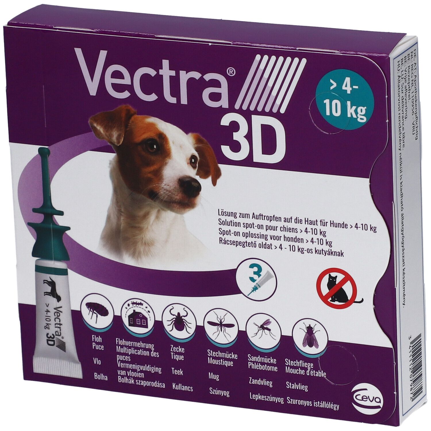 Vectra 3D für Hunde über 4-10 kg