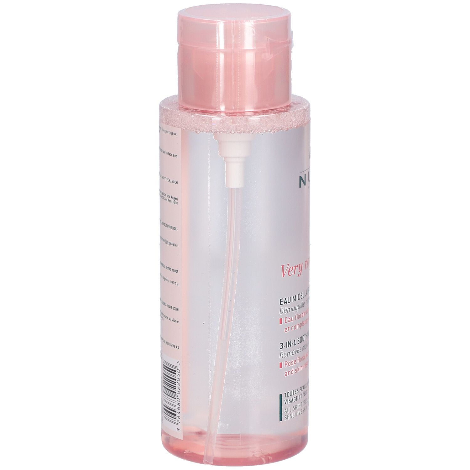 Nuxe Very Rose Reinigungswasser norm.Haut 400 ml Lotion