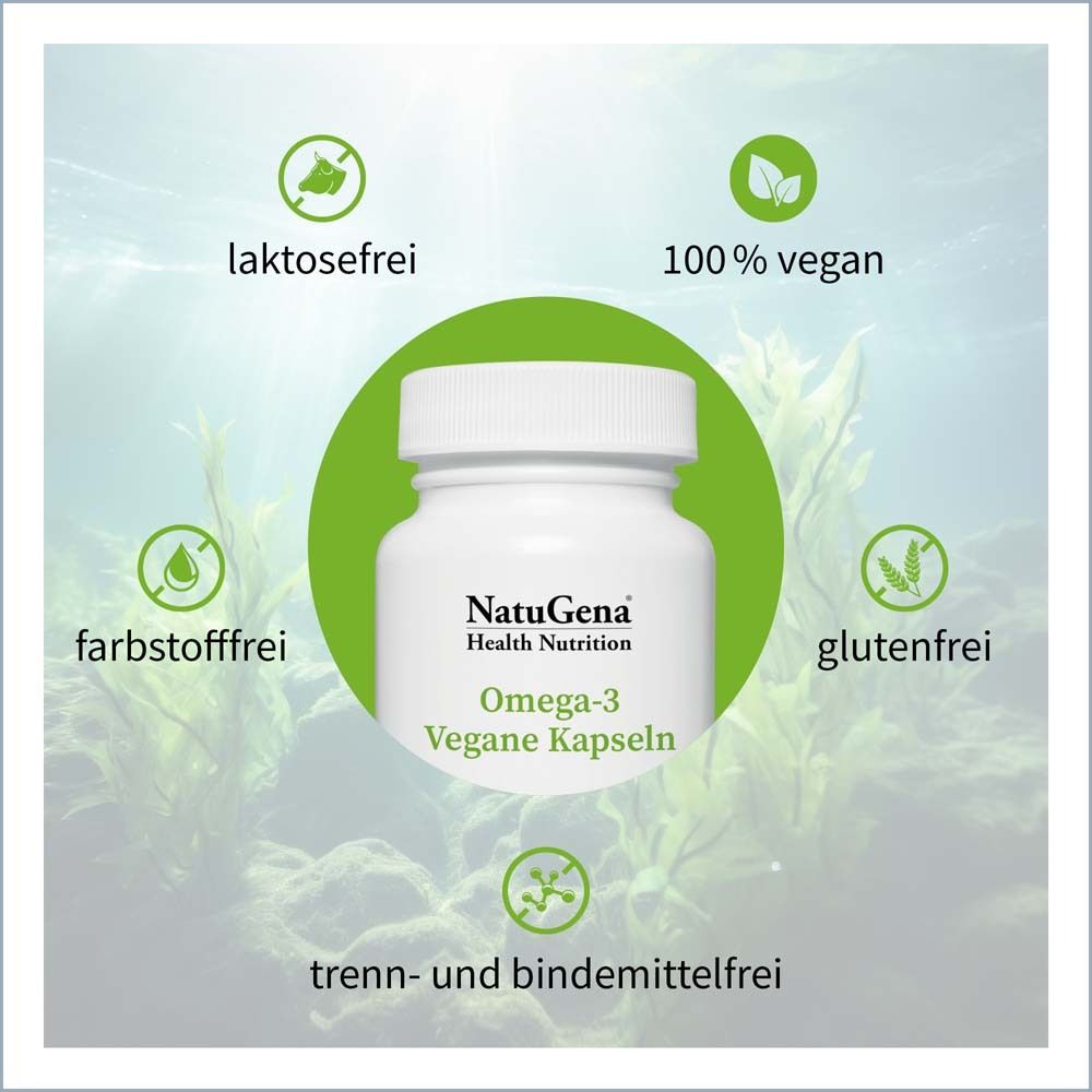 NatuGena® Omega-3 Vegane Kapseln