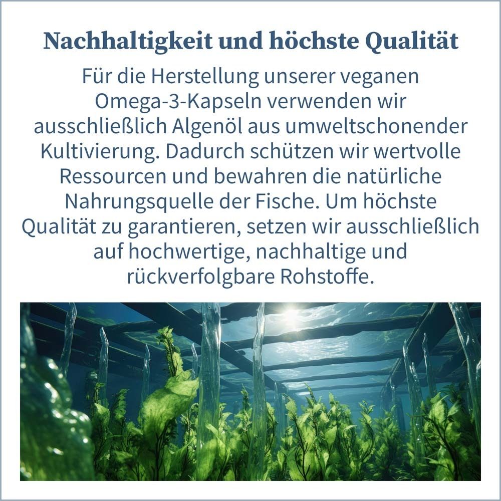 NatuGena® Omega-3 Vegane Kapseln