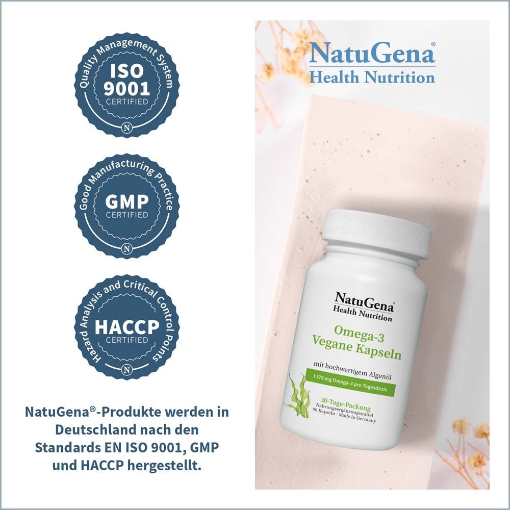 NatuGena® Omega-3 Vegane Kapseln