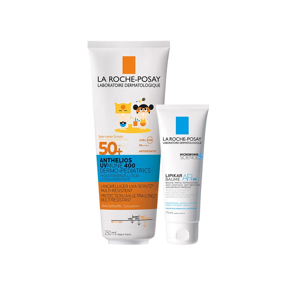 La Roche Posay Anthelios Sonnenmilch für Kinder LSF 50+: Effektiver Sonnenschutz mit Mexoryl 400 Filtertechnologie und A