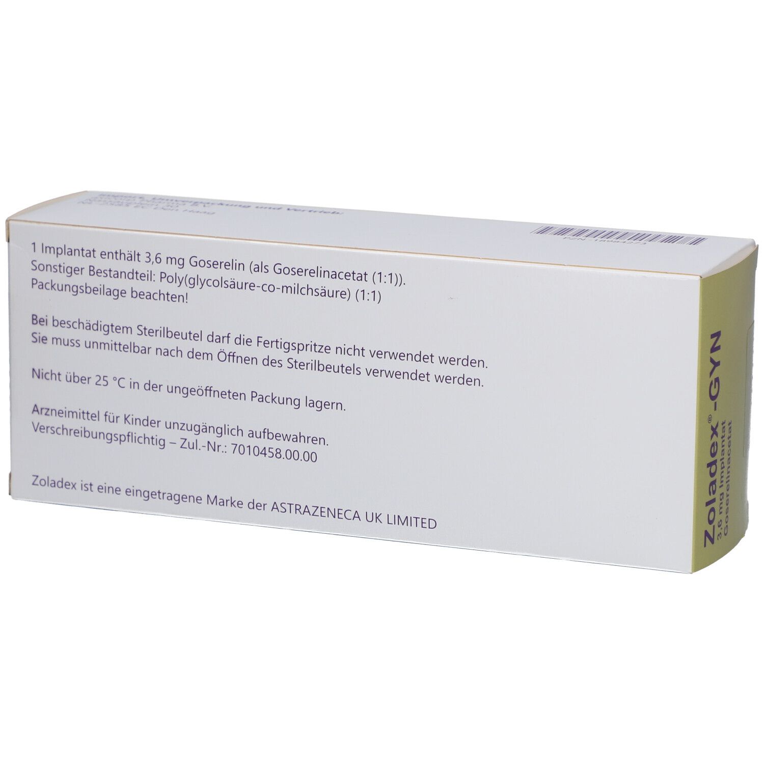 ZOLADEX-GYN 3,6 mg Implantat in einer Fertigspr.