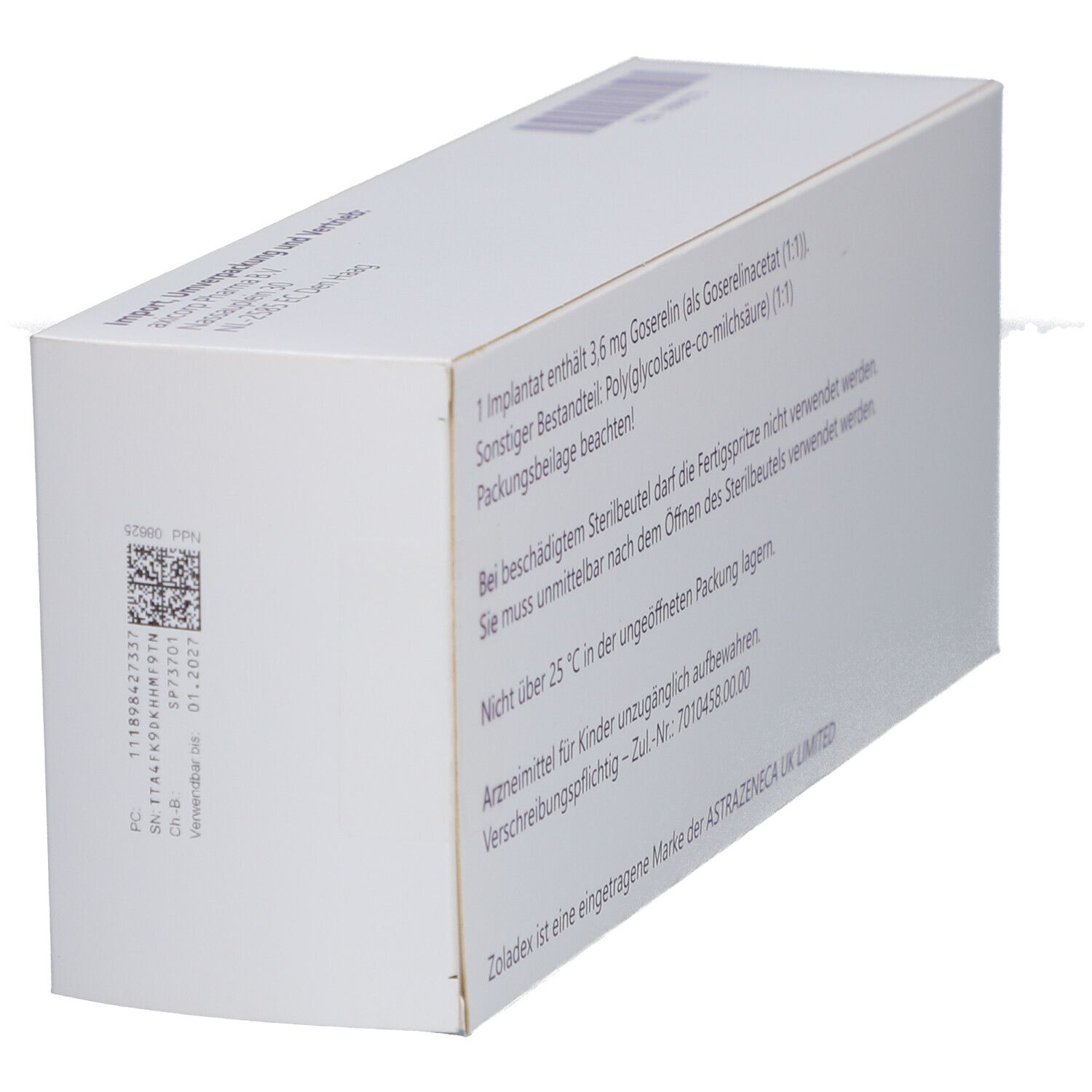 ZOLADEX-GYN 3,6 mg Implantat in einer Fertigspr.