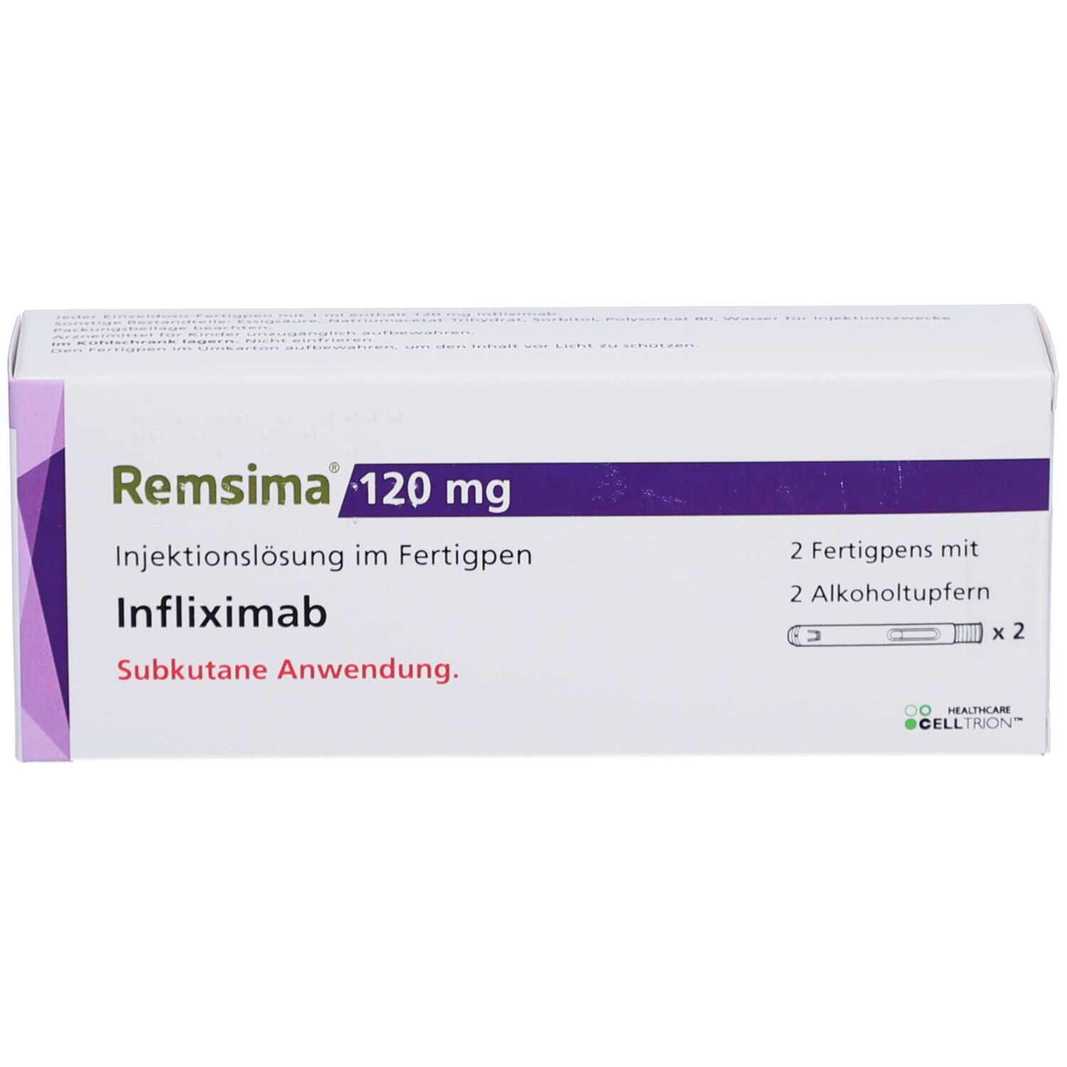 REMSIMA 120 mg Injektionslösung im Fertigpen