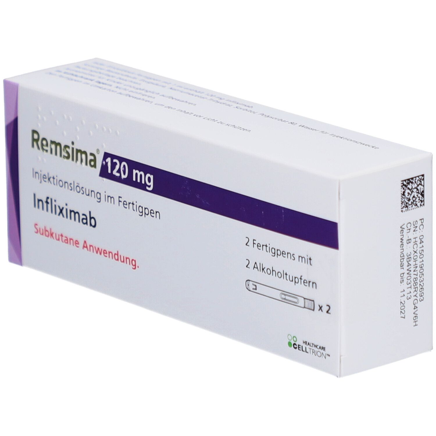 REMSIMA 120 mg Injektionslösung im Fertigpen