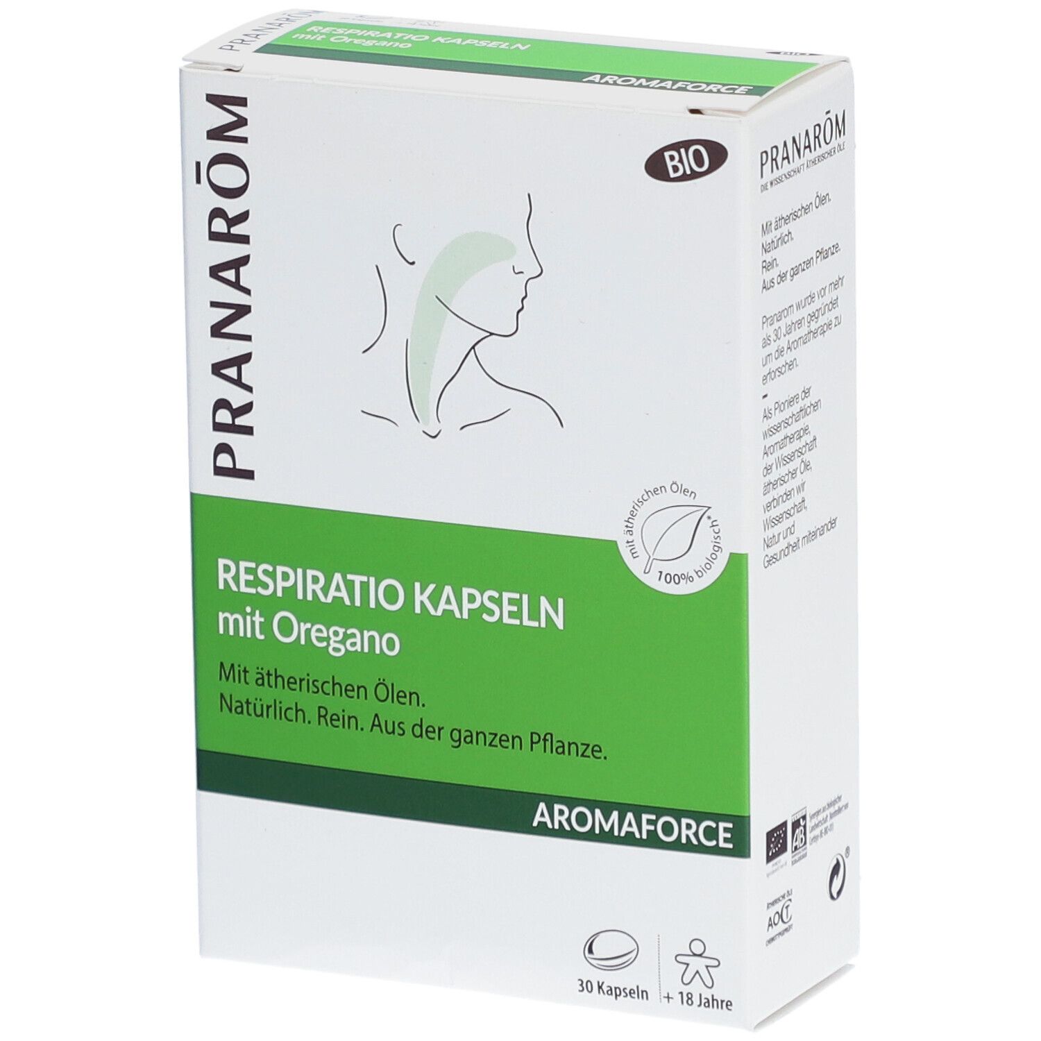 PRANAROM RESPIRATIO KAPSELN mit Oregano