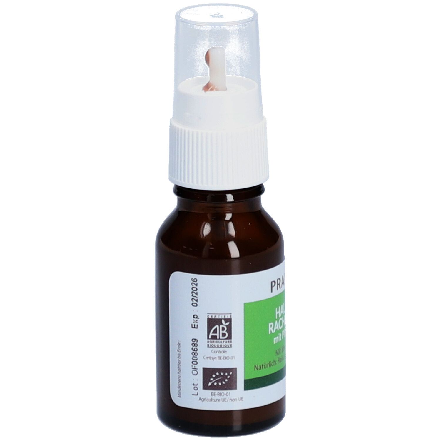 Hals- UND Rachenspray mit Pfefferminze Bio 15 ml Spray