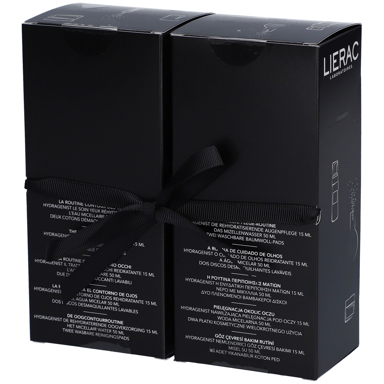 LIERAC Geschenkset Rehydrierende Augenpflege + Mizellenwasser