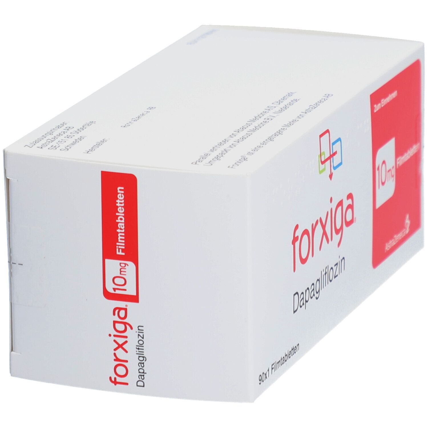 Forxiga 10 mg Filmtabletten 90x1 St