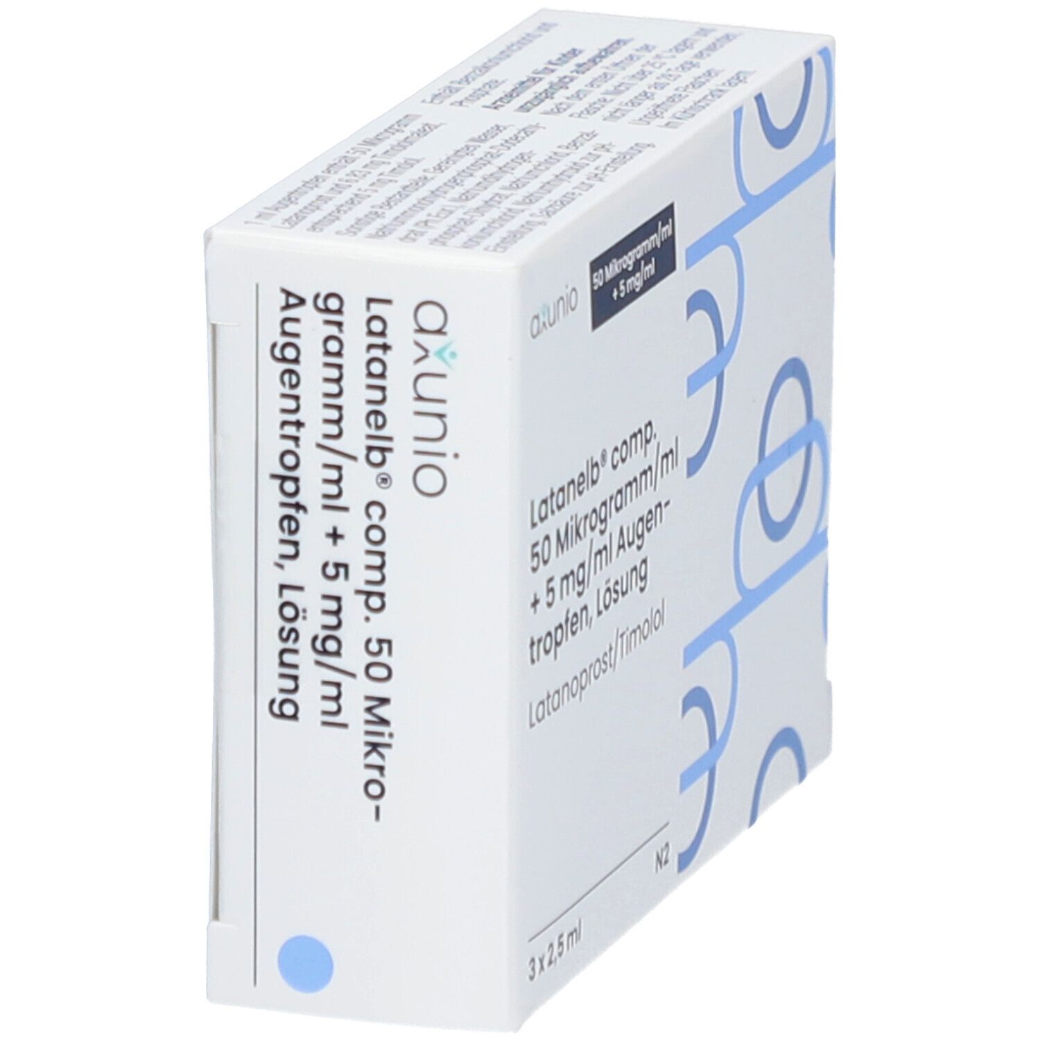 LATANELB comp. 50 Mikrogramm/ml + 5 mg/ml Augentr.