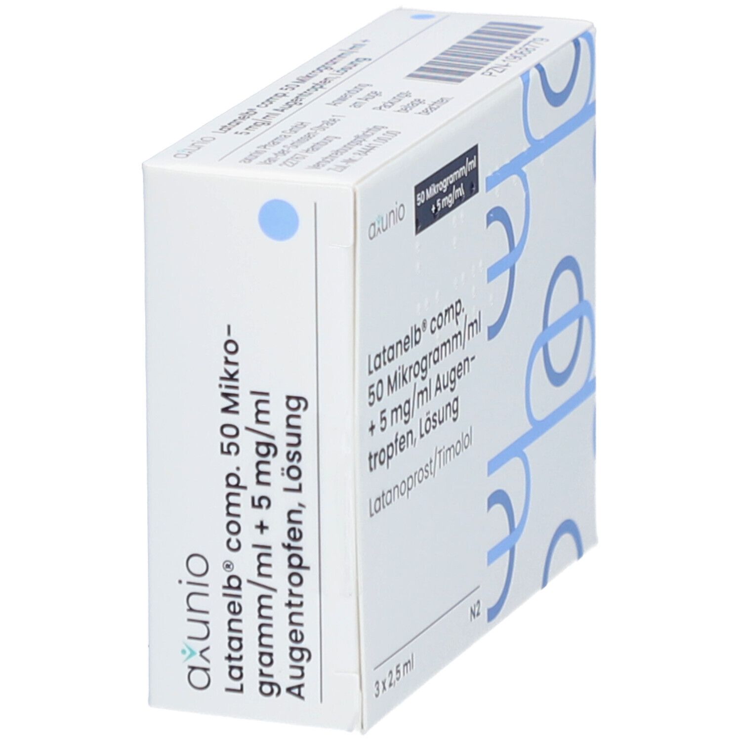 LATANELB comp. 50 Mikrogramm/ml + 5 mg/ml Augentr.