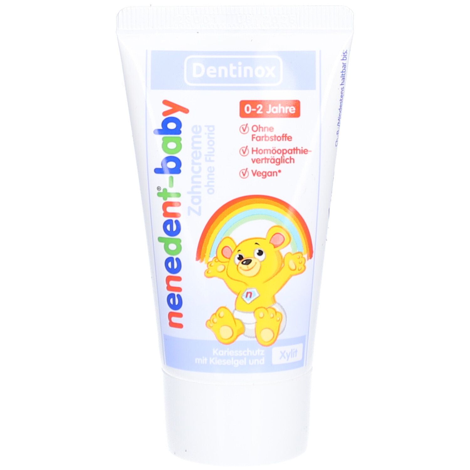 Dentinox® nenedent-baby Zahncreme ohne Fluorid 0-2 Jahre