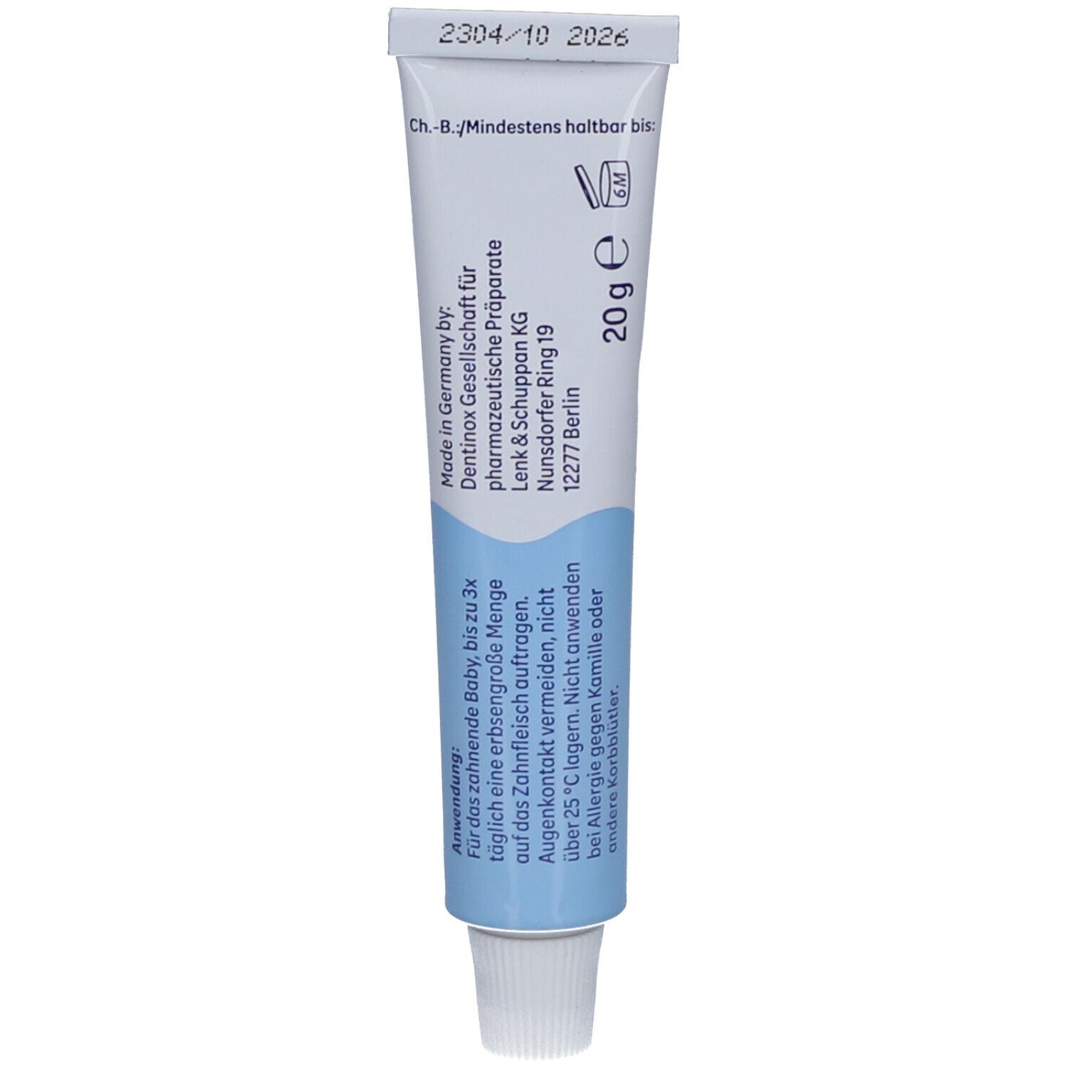 Dentinox Gel Care Einzeltube 20 g