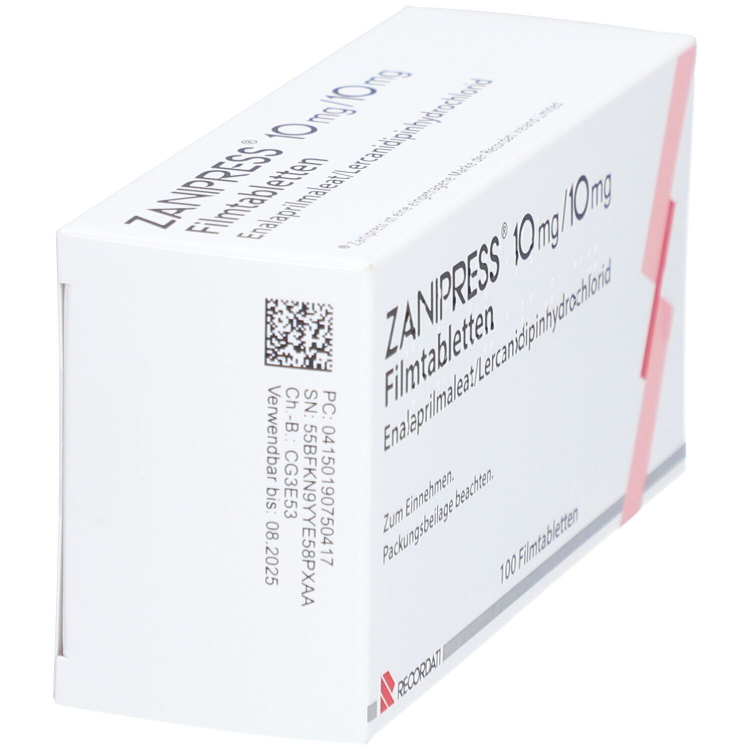 Zanipress 10 mg/10 mg Filmtabletten 100 St