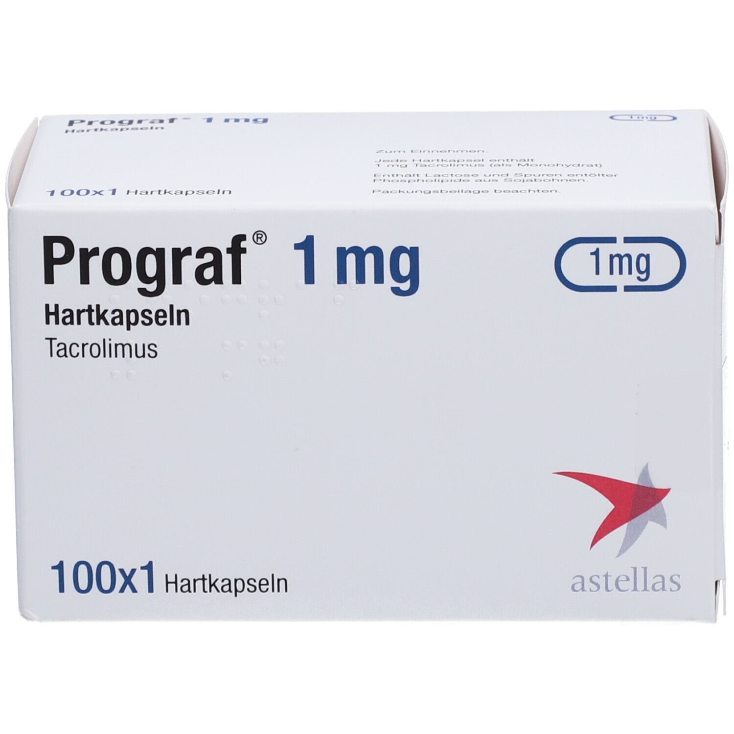 PROGRAF 1 mg Hartkapseln