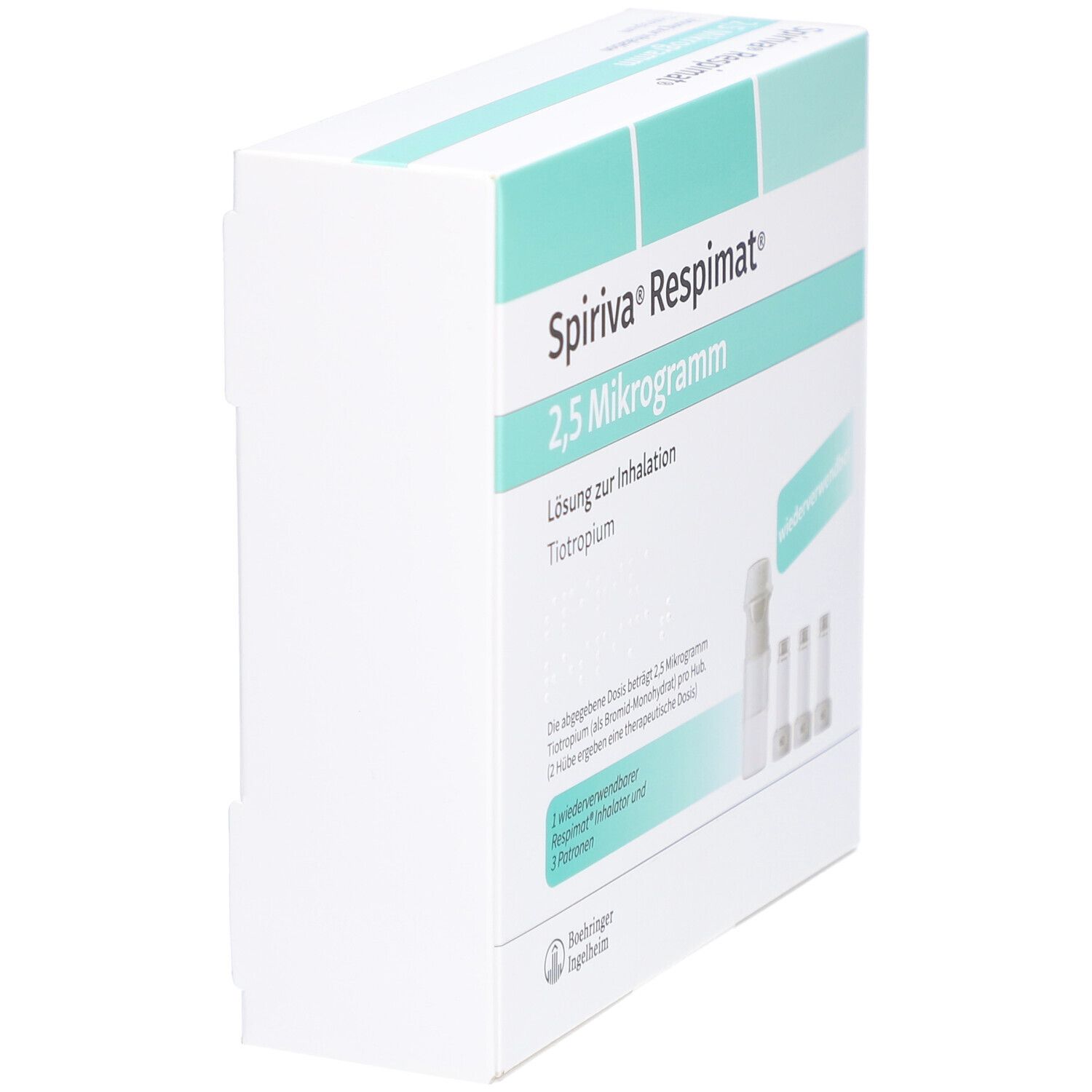 SPIRIVA Respimat 2,5 µg Lsg.z.Inh.wiederverwendbar