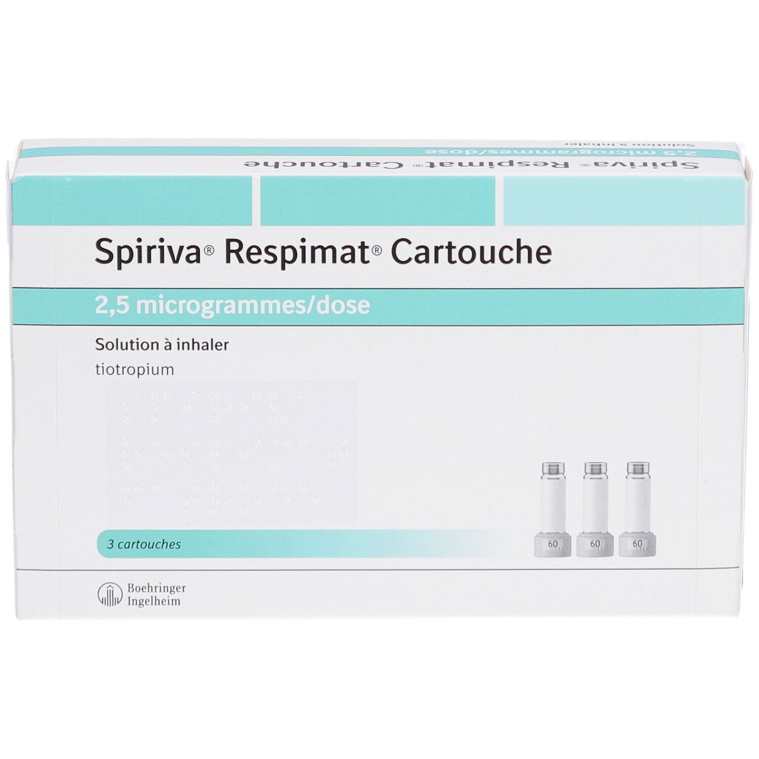 SPIRIVA Respimat 2,5 µg Lsg.z.Inh.Nachfüllpackung