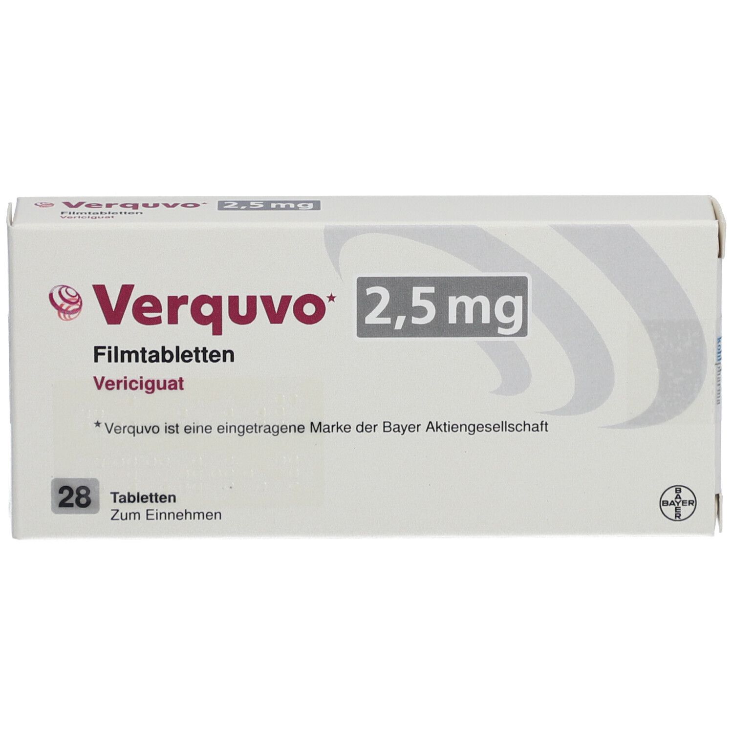 VERQUVO 2,5 mg Filmtabletten