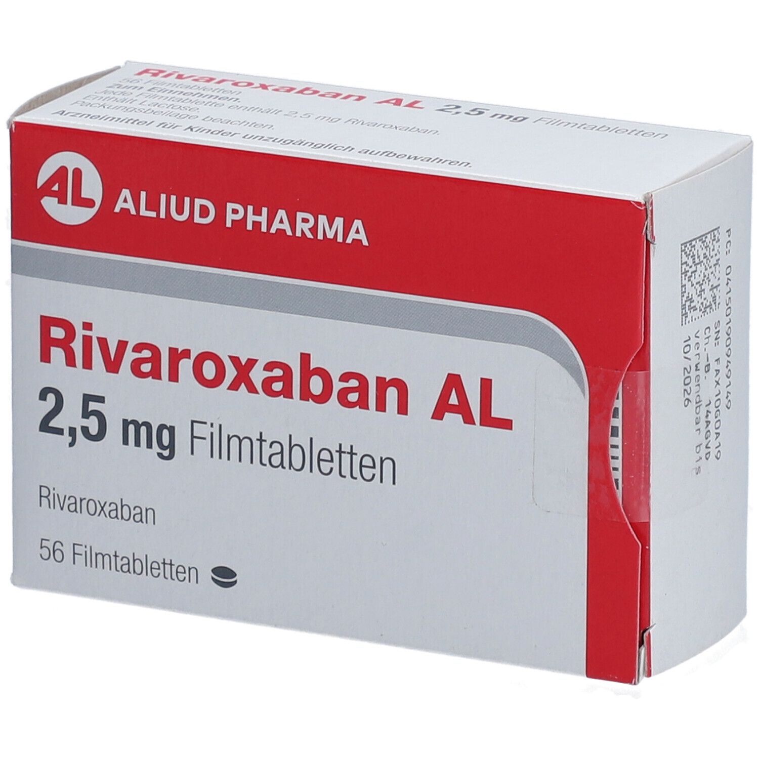 RIVAROXABAN AL 2,5 mg Filmtabletten
