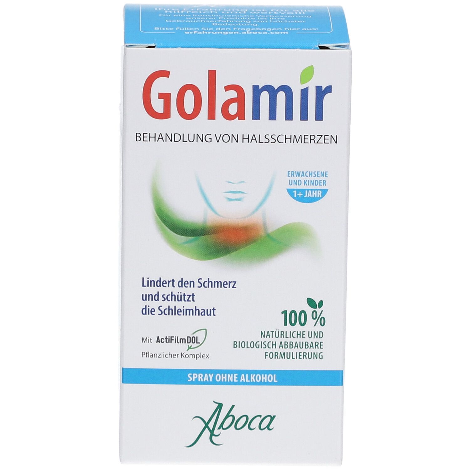 Golamir 2ACT Halsspray ohne Alkohol