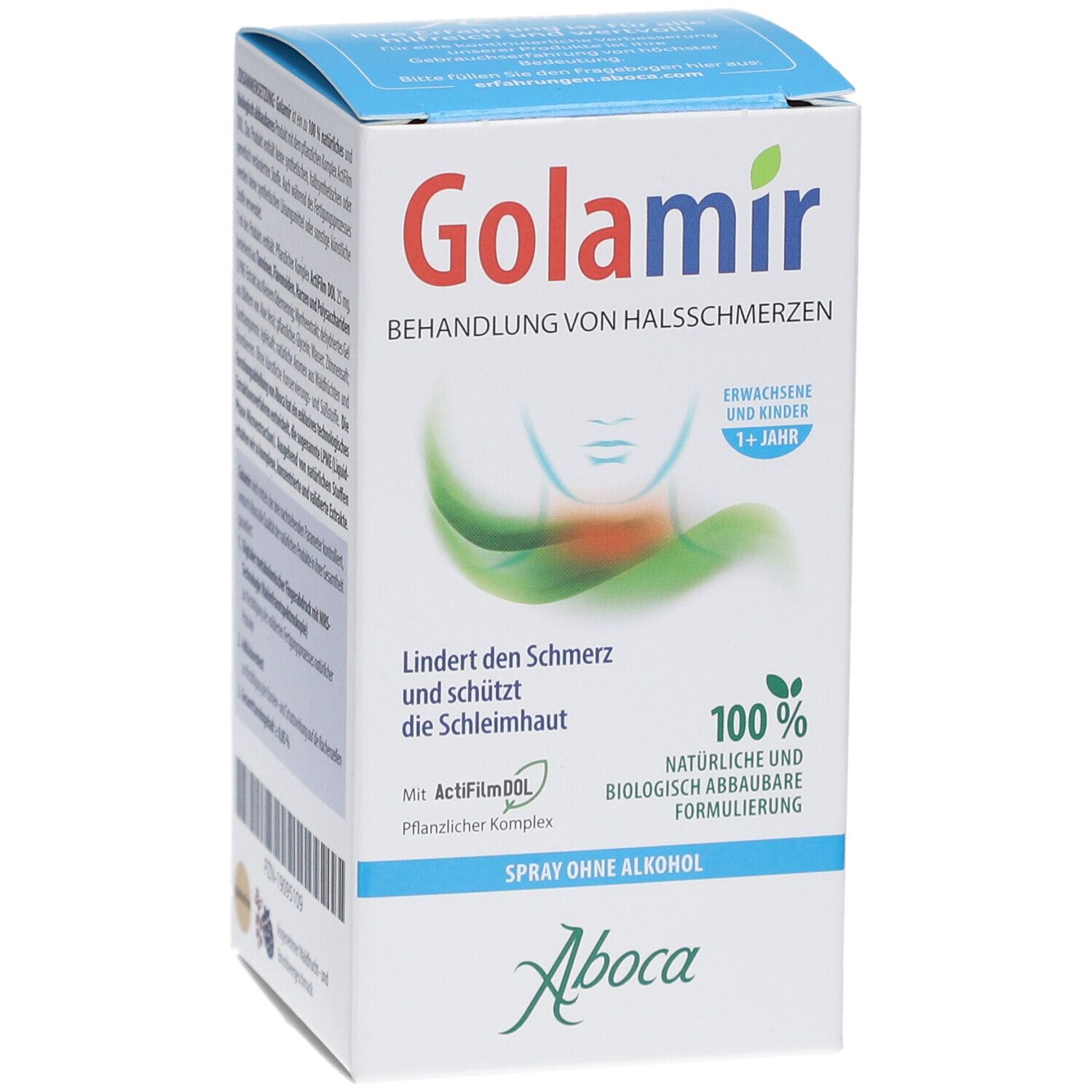 Golamir 2ACT Halsspray ohne Alkohol