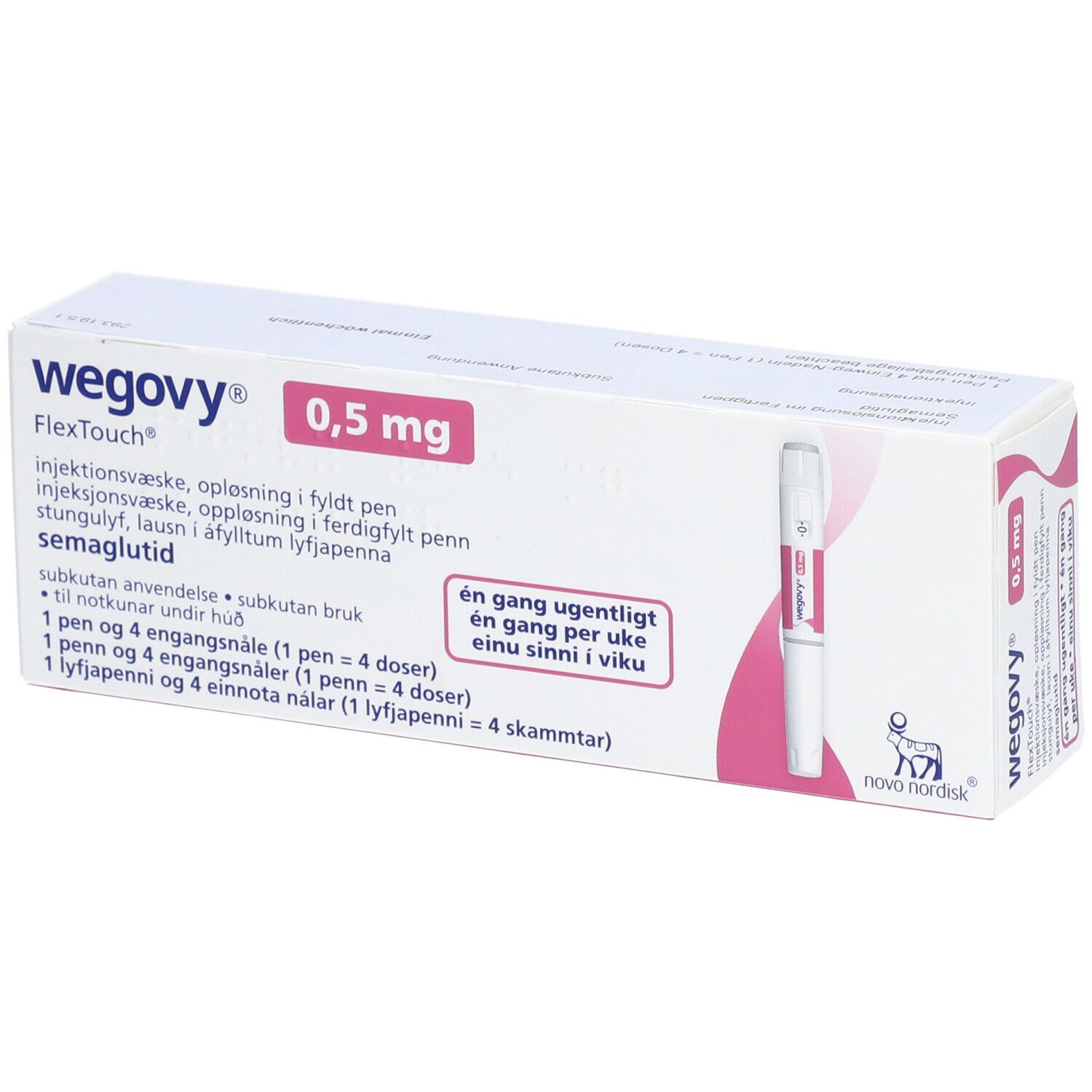 WEGOVY 0,5 mg FlexTouch Injektionslsg.Fertigpen