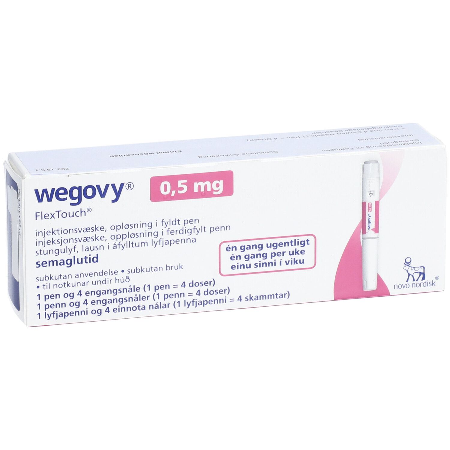 WEGOVY 0,5 mg FlexTouch Injektionslsg.Fertigpen