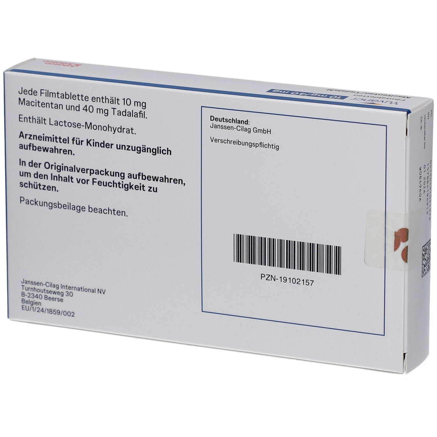 YUVANCI 10 mg/40 mg Filmtabletten