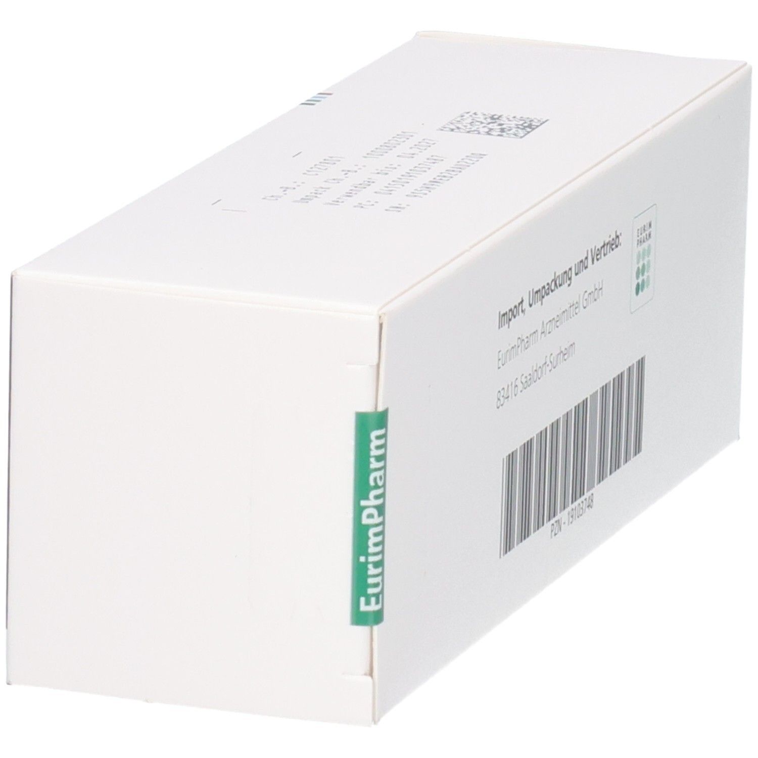 ELOCOM Fettcreme 1 mg/g Creme Packung, Rückseitenansicht mit Barcode.