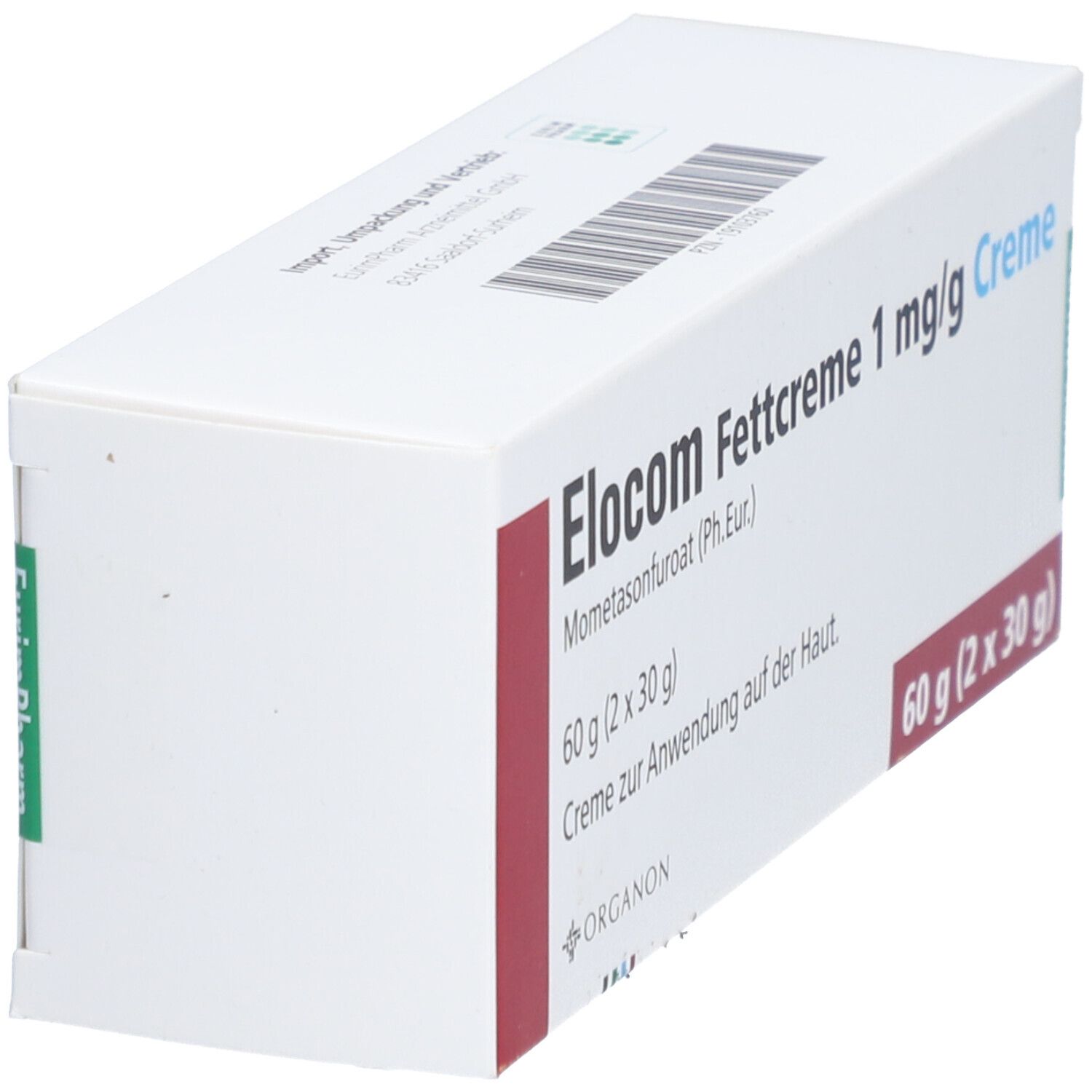 Elocom Fettcreme 1 mg/g 50 g Creme