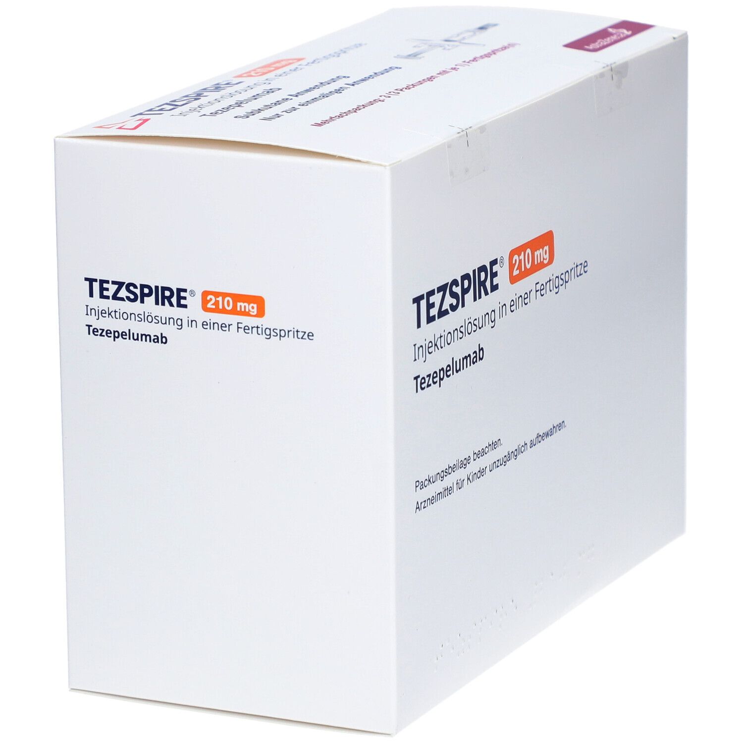 TEZSPIRE 210 mg Injektionslösung i.e.Fertigspr. 3 St mit dem E-Rezept ...