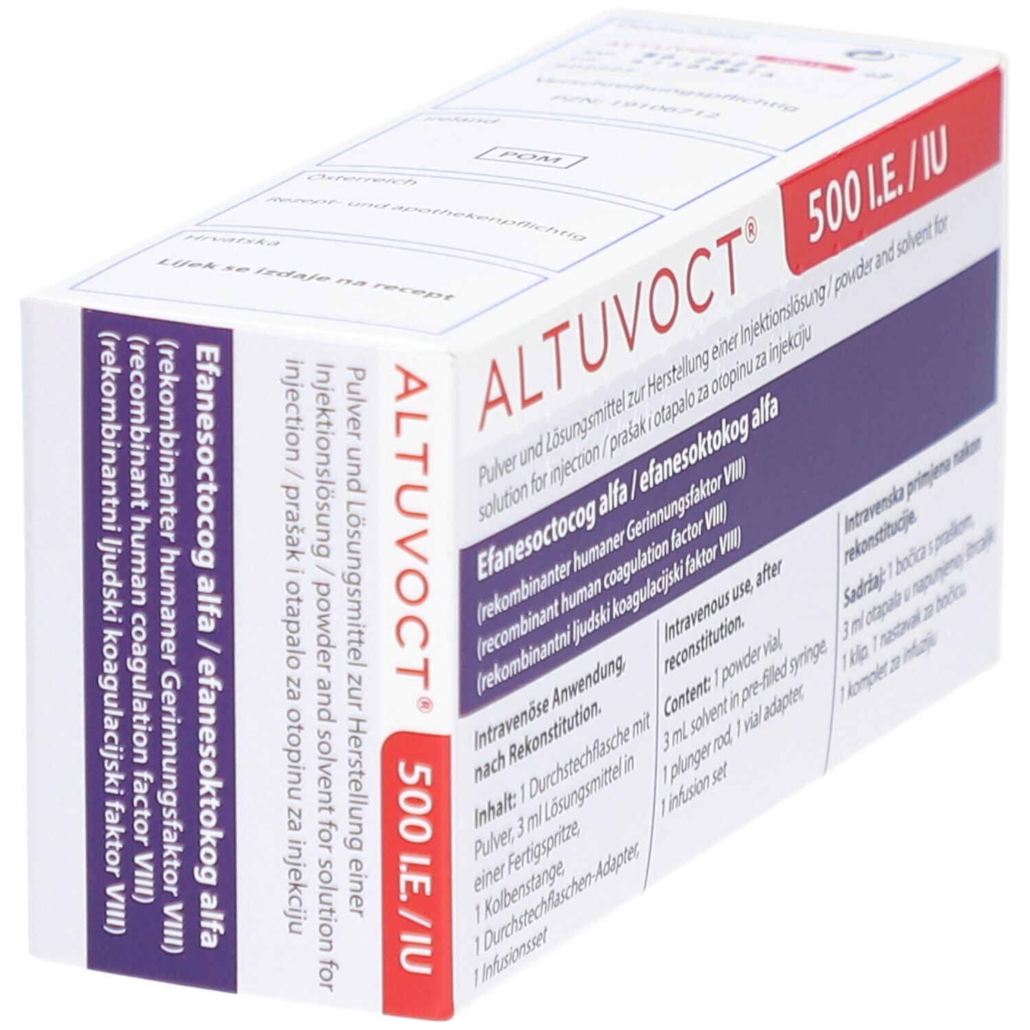 ALTUVOCT 500 I.E. Plv.u.Lsm.z.H.e.Injektionslsg.