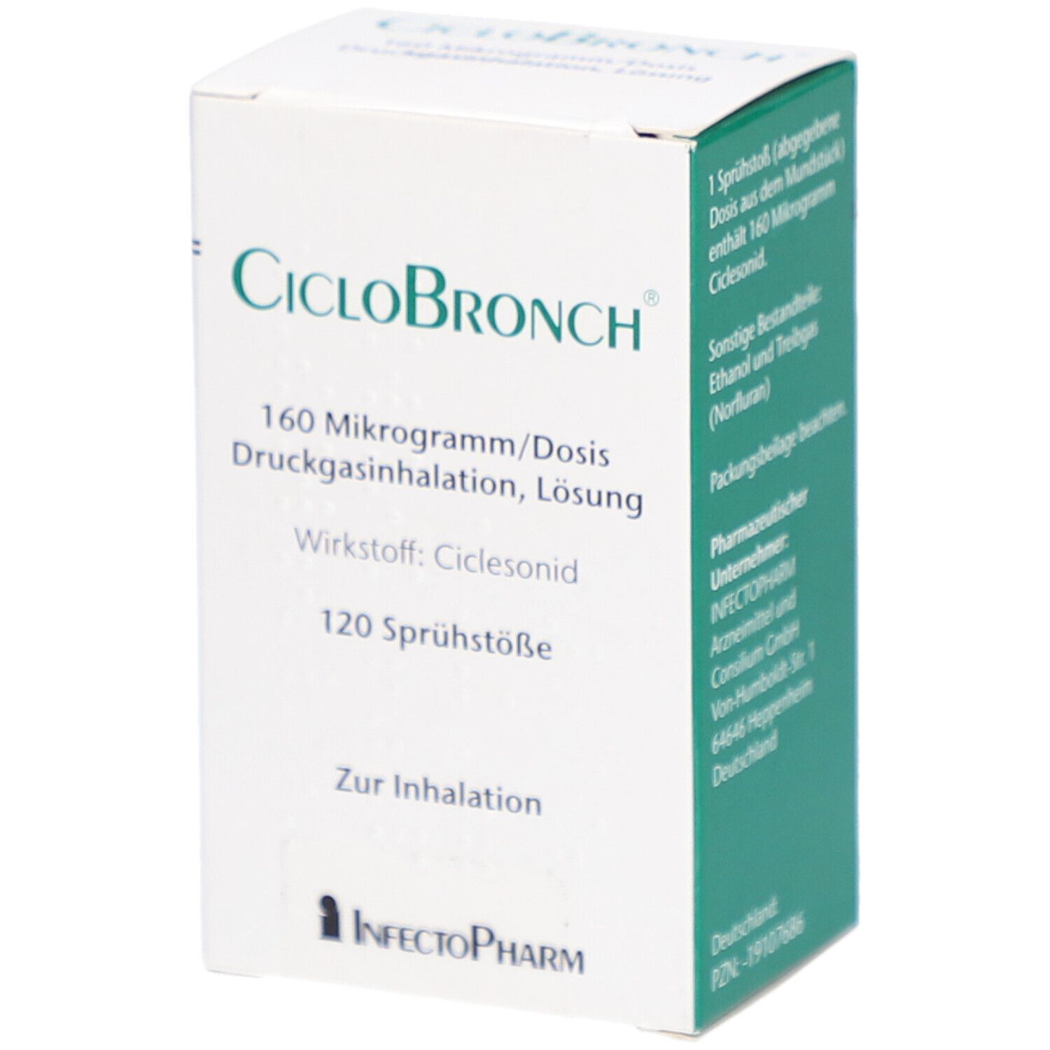CICLOBRONCH 160 µg/Dosis Druckgasinh.Lsg.120 ED