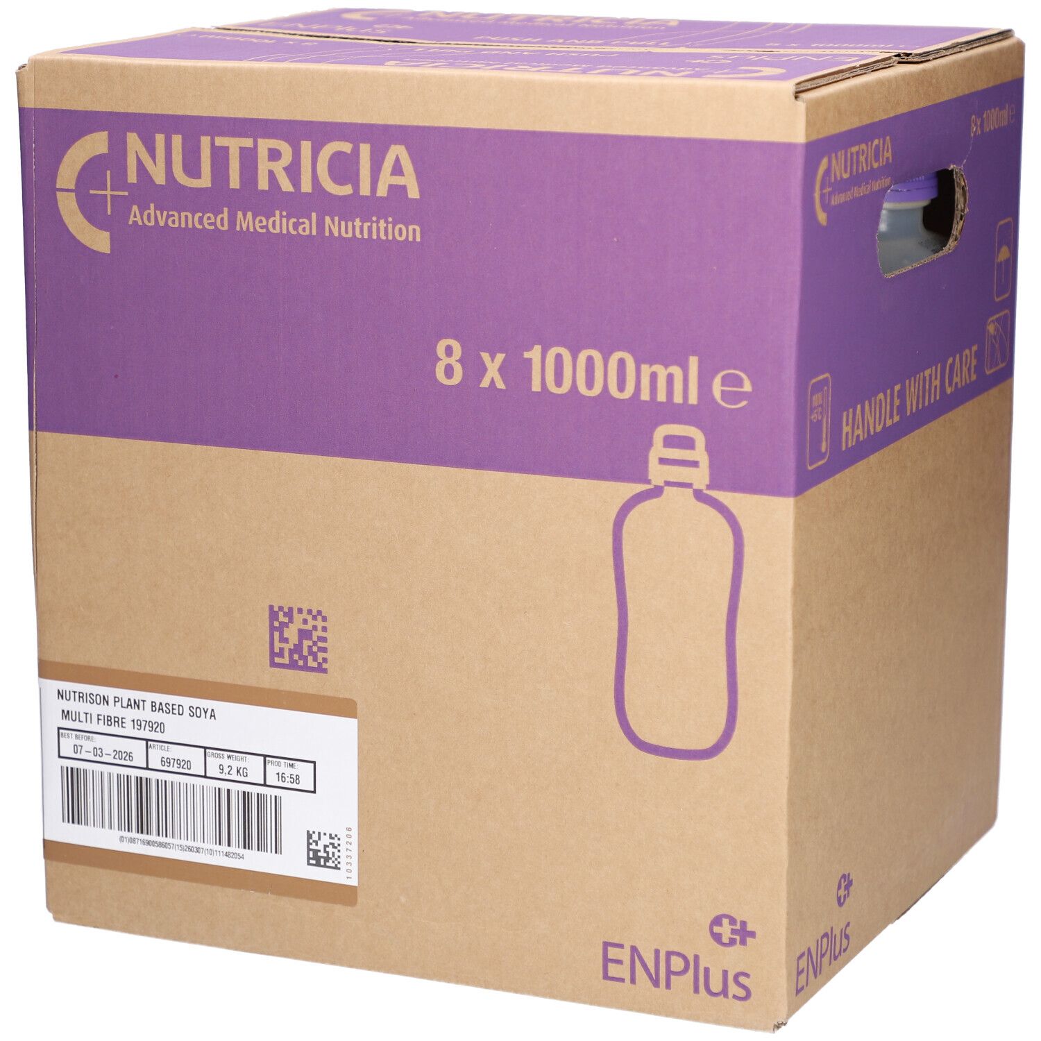 Nutricia Nutrison Pflanzlich auf Sojabasis Multifibre