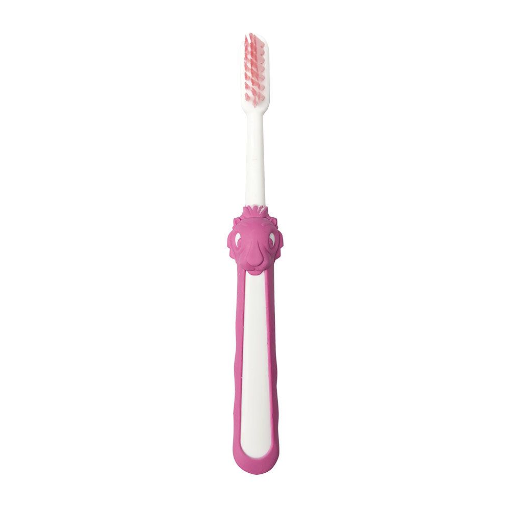 Miradent Carebrush Kids Zahnbürste 2-6 Jahre pink 1 St