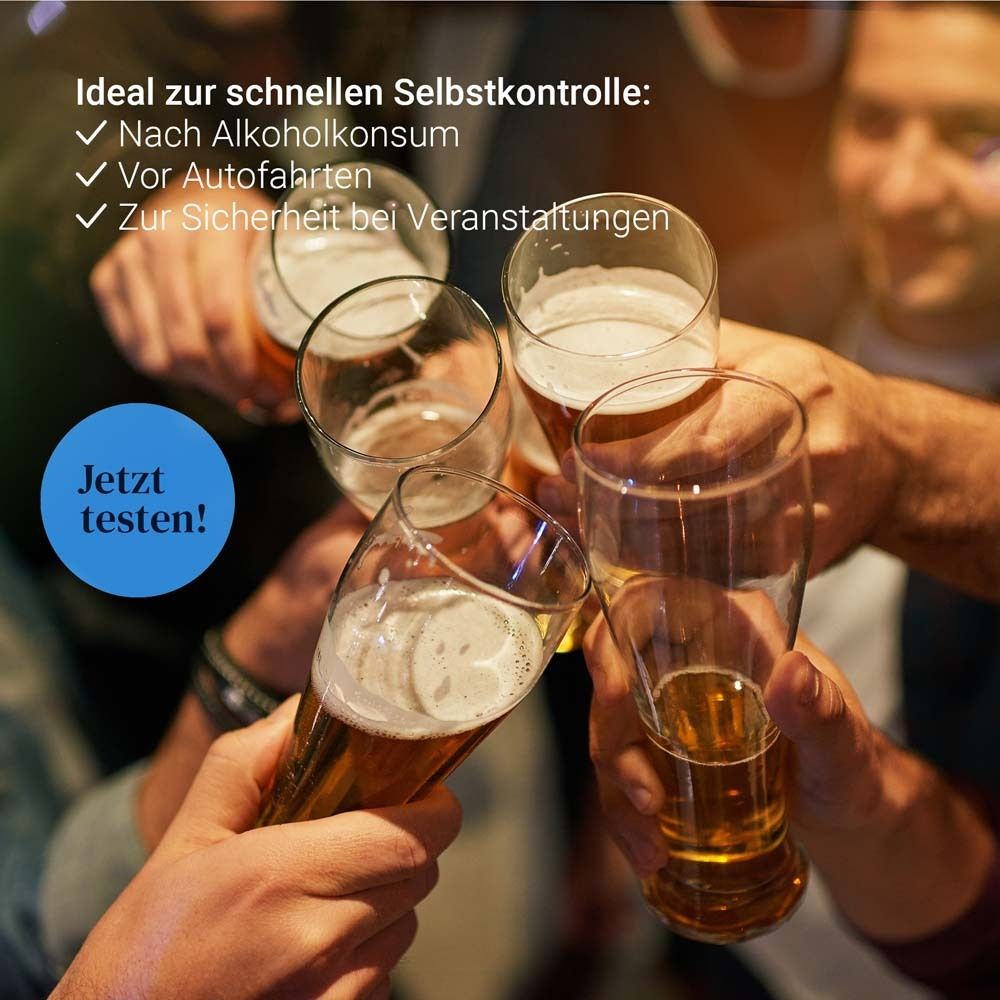 Aspilos Alkohol Selbsttest für Zuhause