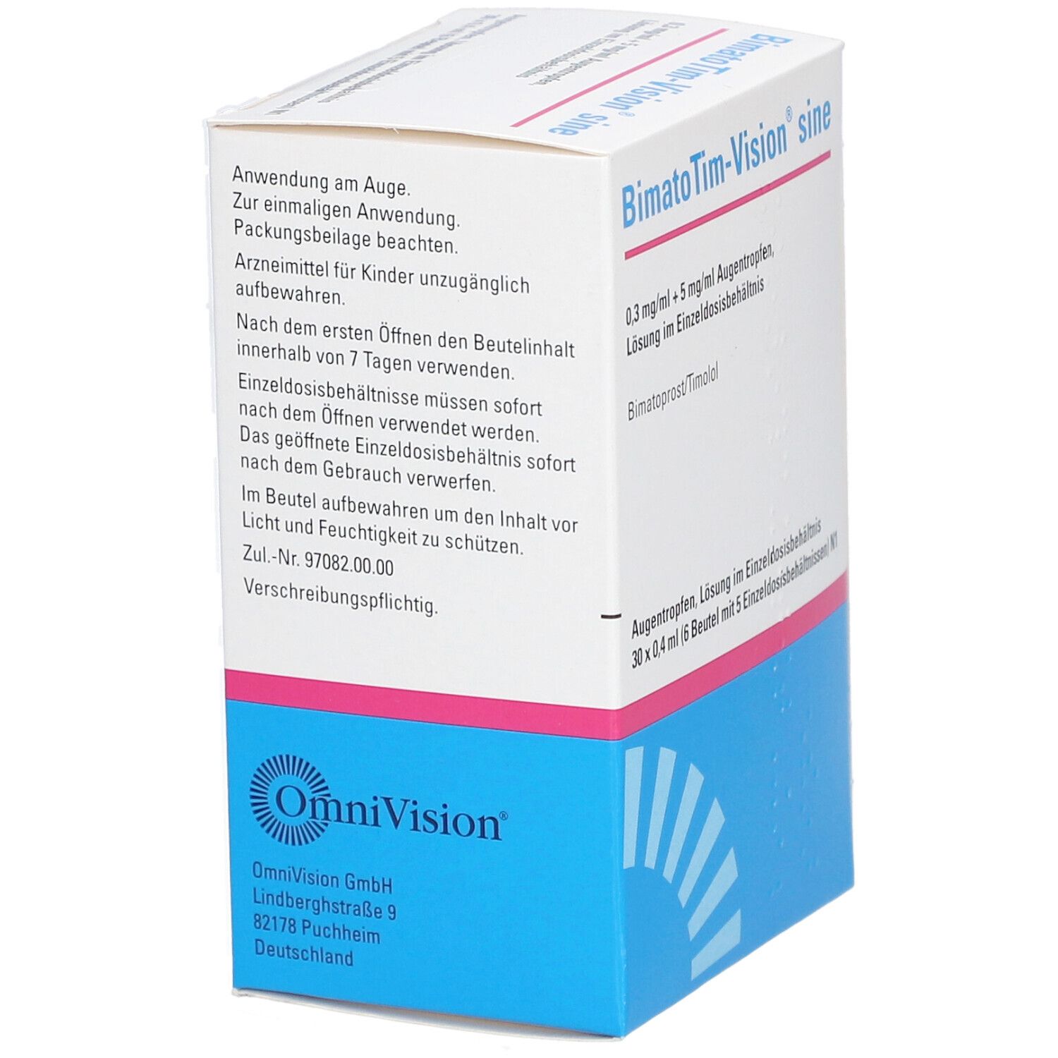 BIMATOTIM-Vision sine 0,3 mg/ml + 5 mg/ml ATR EDB