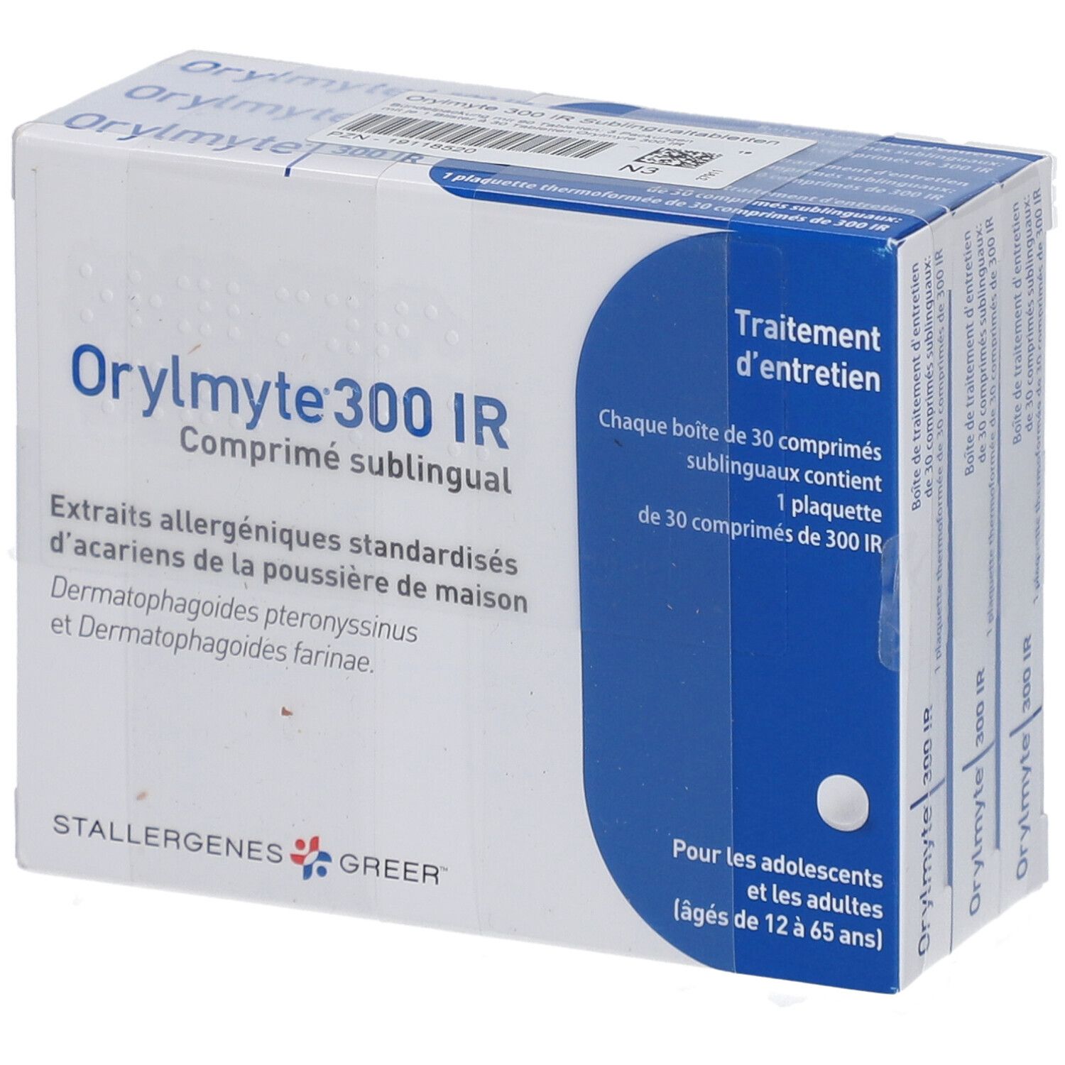 ORYLMYTE 300 IR Fortsetzungsbehandl.Sublingualtab.