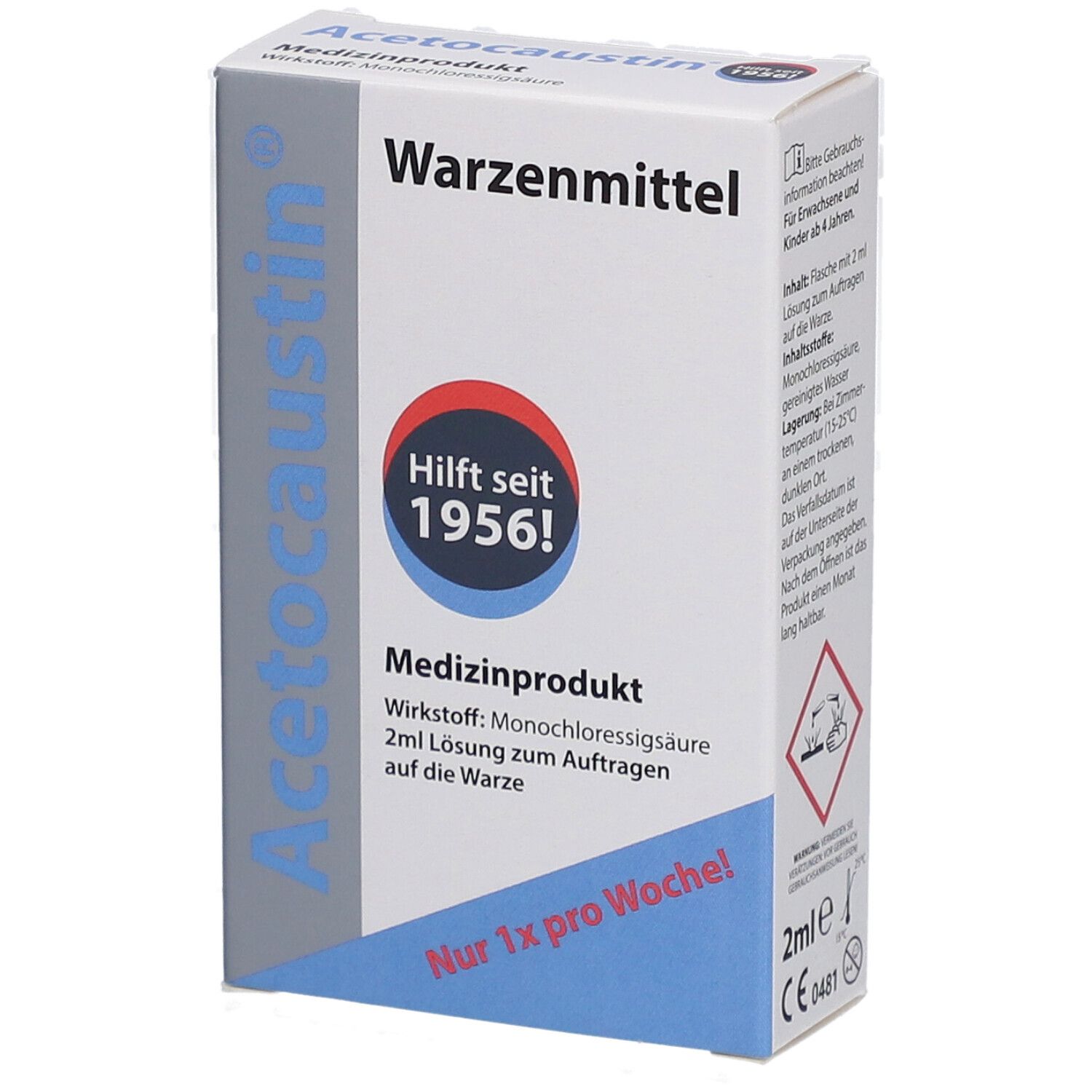 Acetocaustin Warzenmittel 2 ml