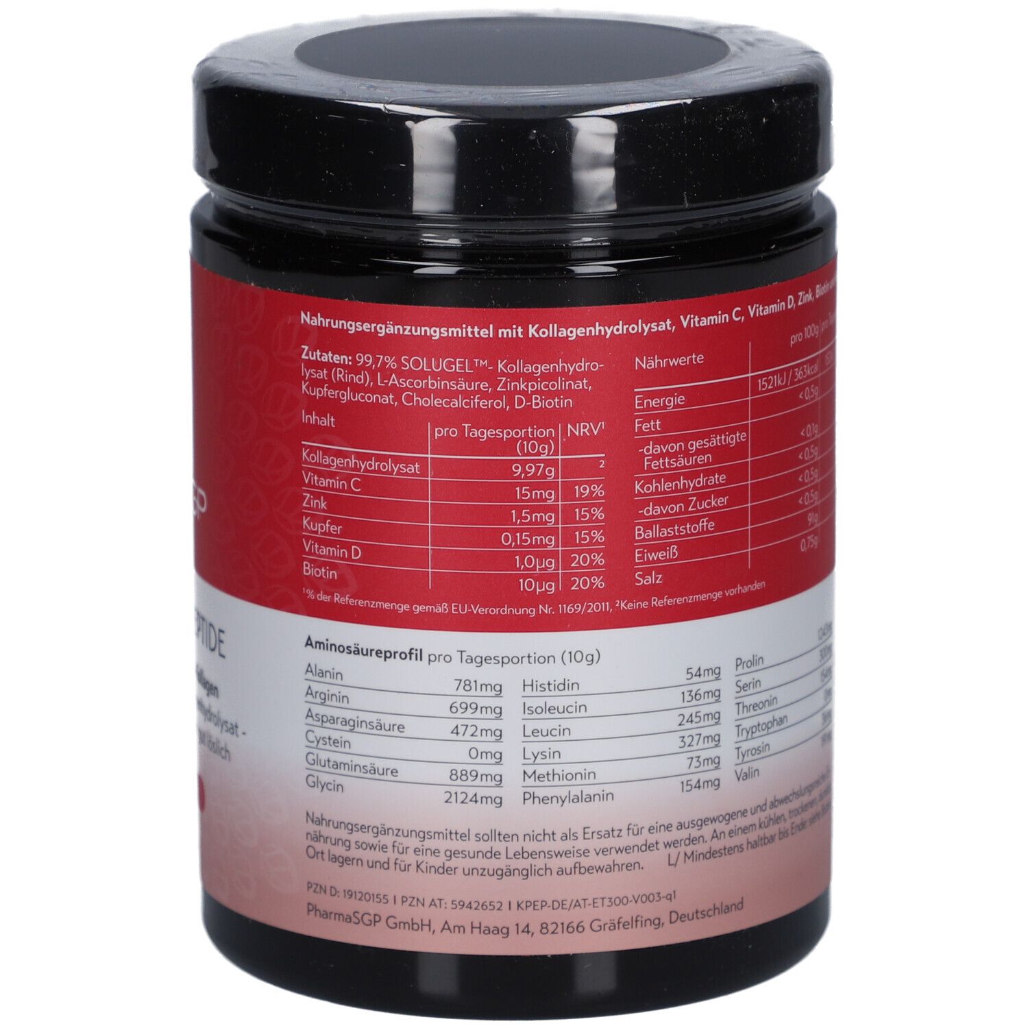 pureSGP Kollagen Peptide 300 g - Shop Apotheke