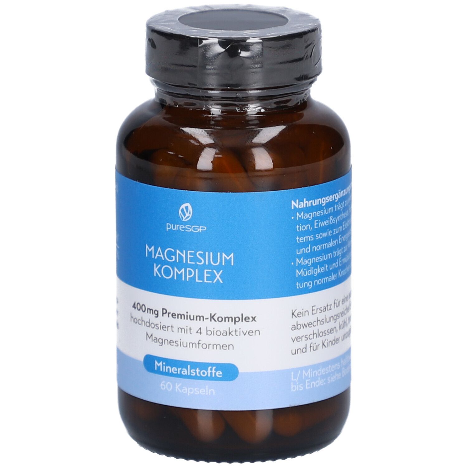 pureSGP Magnesium Komplex 400 mg Kapseln