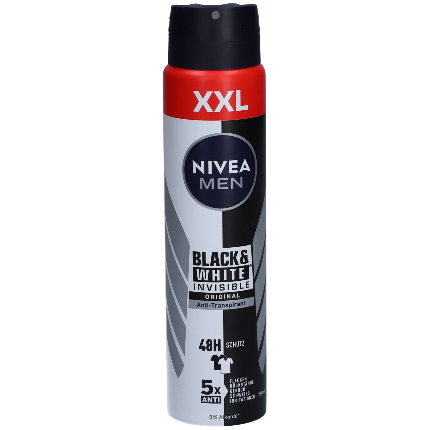 NIVEA MEN Invisible Black & White Deodorant