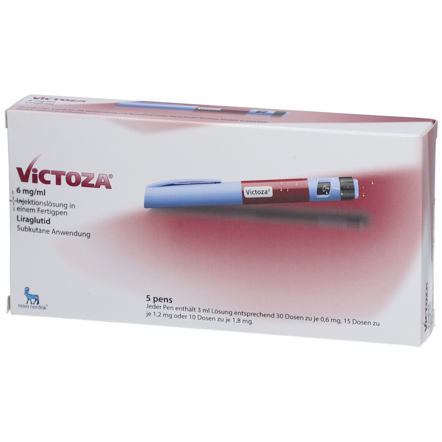 VICTOZA 6 mg/ml Injektionslsg.i.e.Fertigpen