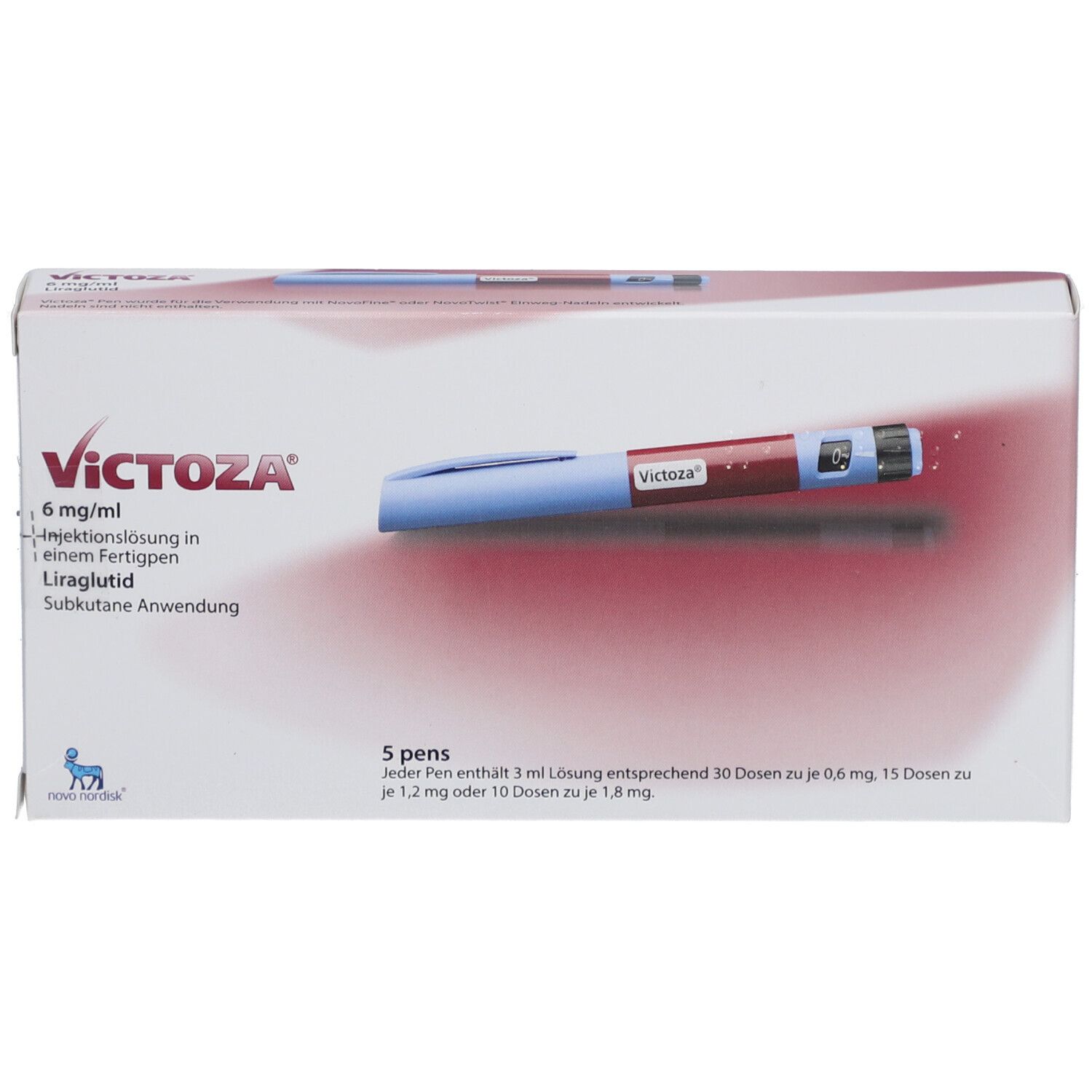 VICTOZA 6 mg/ml Injektionslsg.i.e.Fertigpen